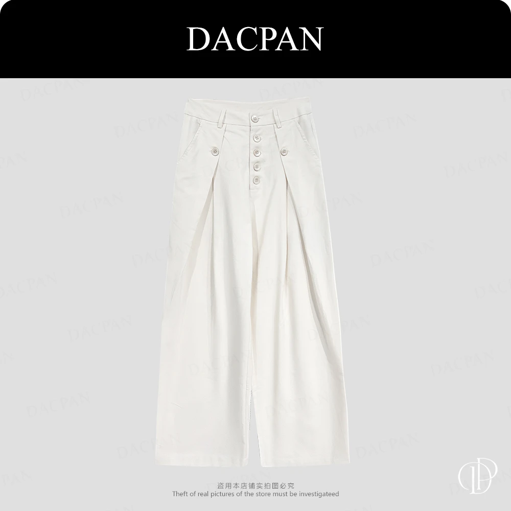 DACPAN-“老钱专属”5扣弯刀阔腿裤  2025/盼·PP 5120