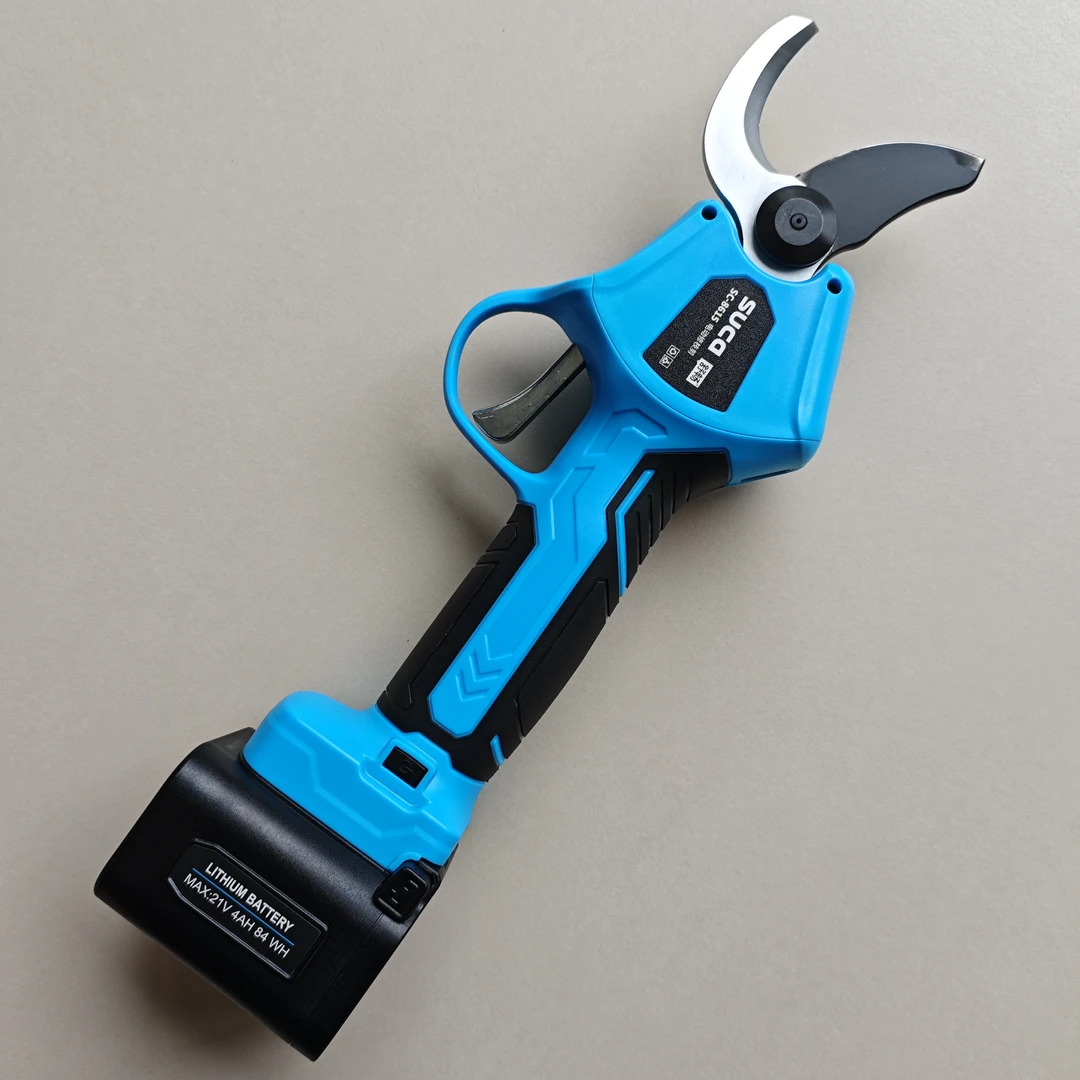 舒畅8615电动修枝剪 果树剪子 4CM葡萄剪 双联动剪刀 双电池