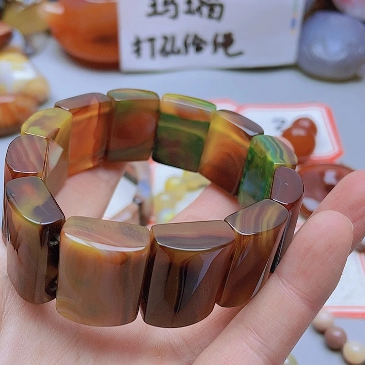 【闪购商品】玛瑙/玉髓珠宝半成品未镶嵌用****9