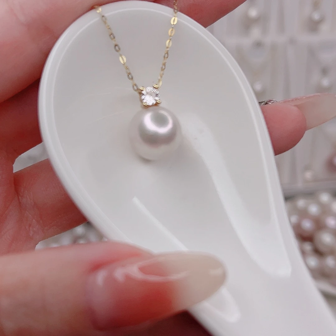 淡水珍珠未镶嵌吊坠(赠链)