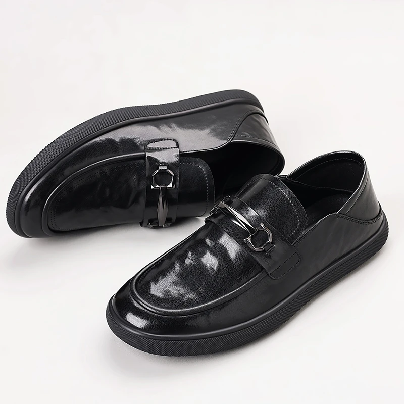 【香港镇店之宝】马衔扣软底豆豆鞋舒适时尚休闲30鞋秋季百搭686