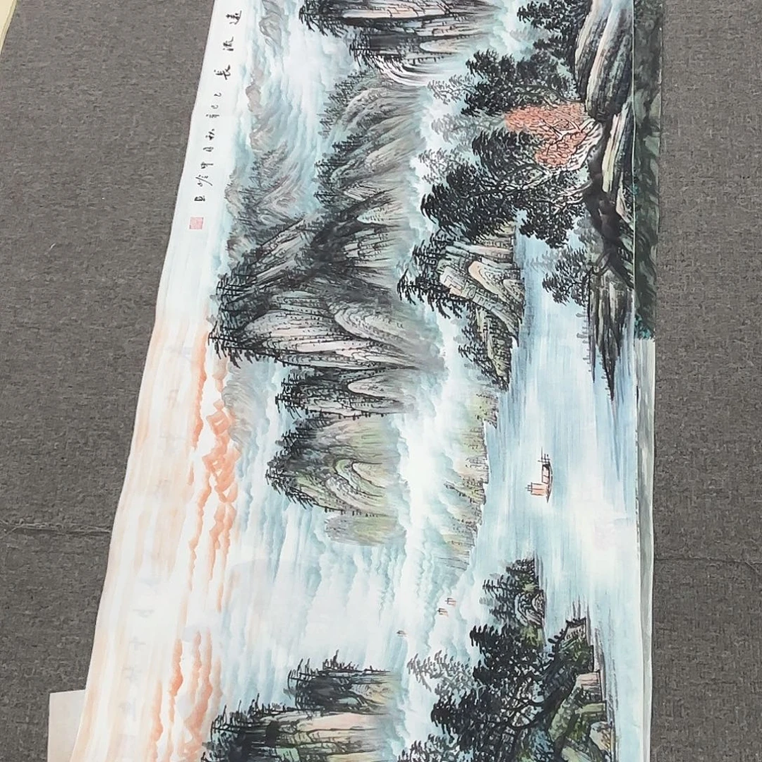 国画国画作品多次入选国内外