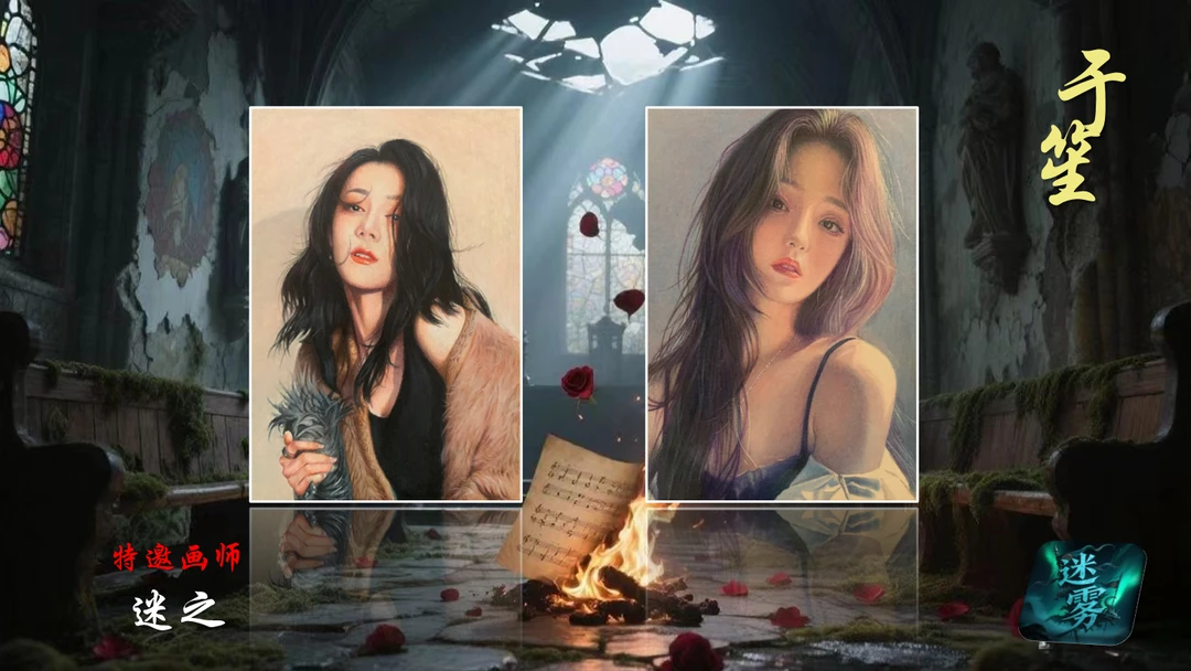 小意手绘拆卡。迷雾（于笙系列）默认代拆