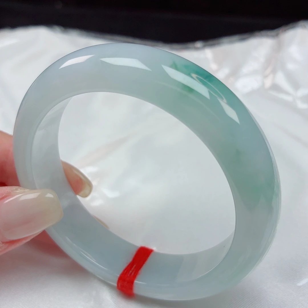 未镶嵌手镯翡翠53+