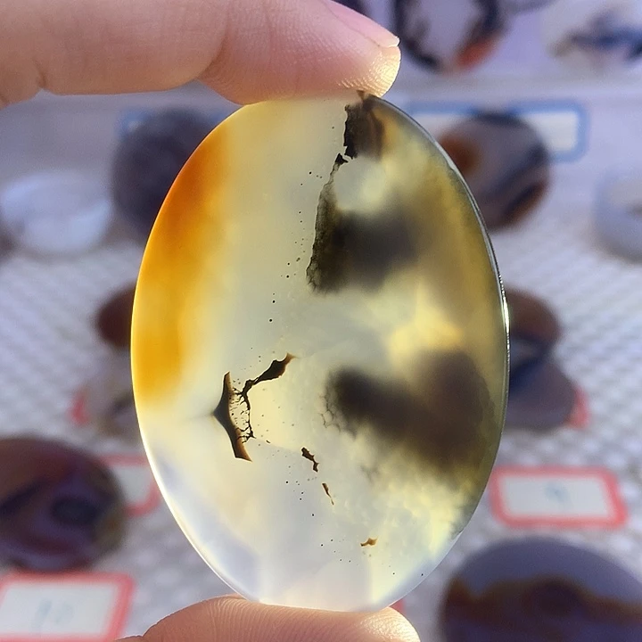 玛瑙/玉髓合金颈饰