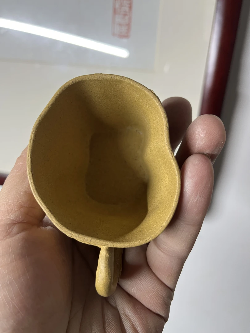 松桩杯原矿芝麻段泥全手工制100CC