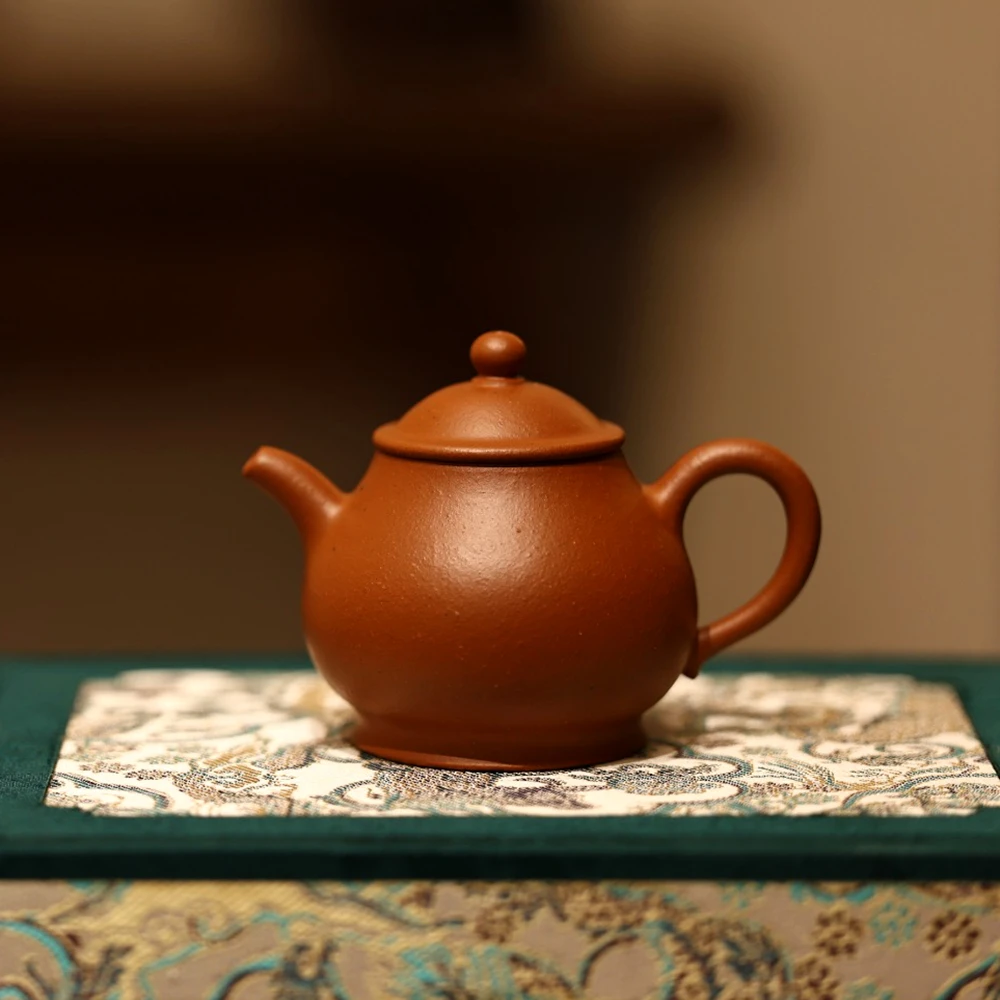 史佳慧 小高潘 90cc 生砂朱泥 薄胎 全手工 小巧玲珑