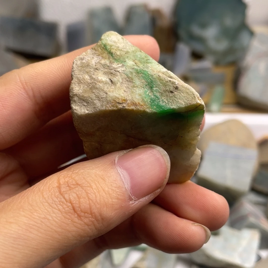 翡翠散珠翡翠边角