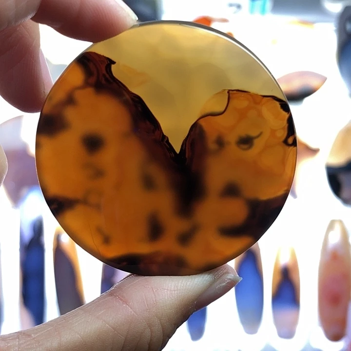 查罗石未镶嵌珠宝半成品52