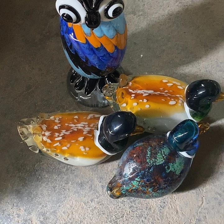 小***常琉璃猫头鹰和小鸭子是好朋友