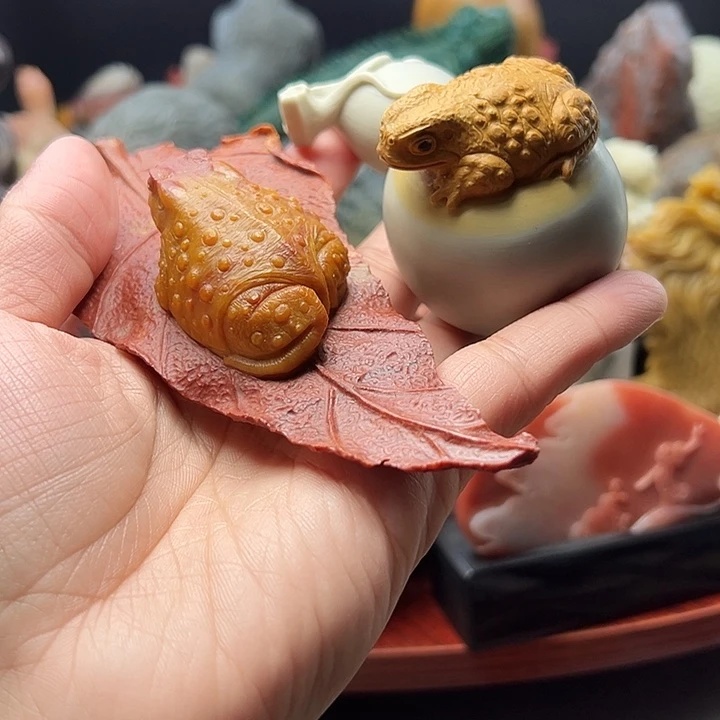用***5寿山石寿山石摆件