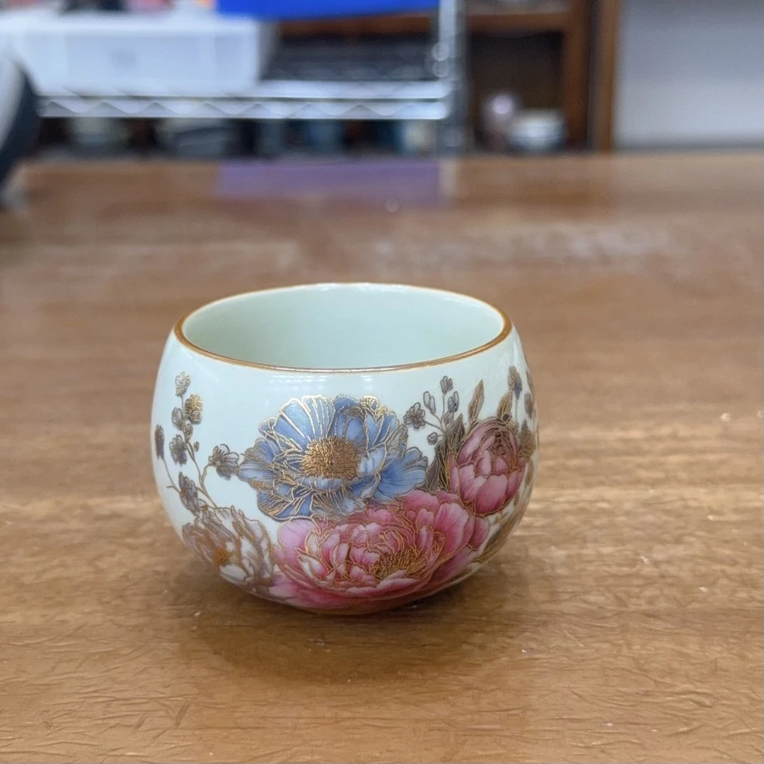 AS102 茉见掐金丝主人杯