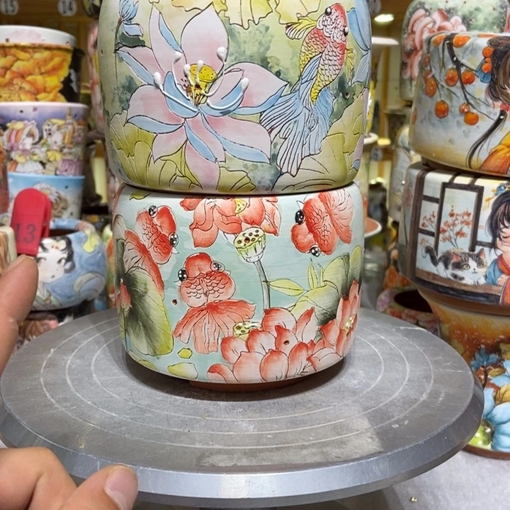 景德镇艺术手绘作品