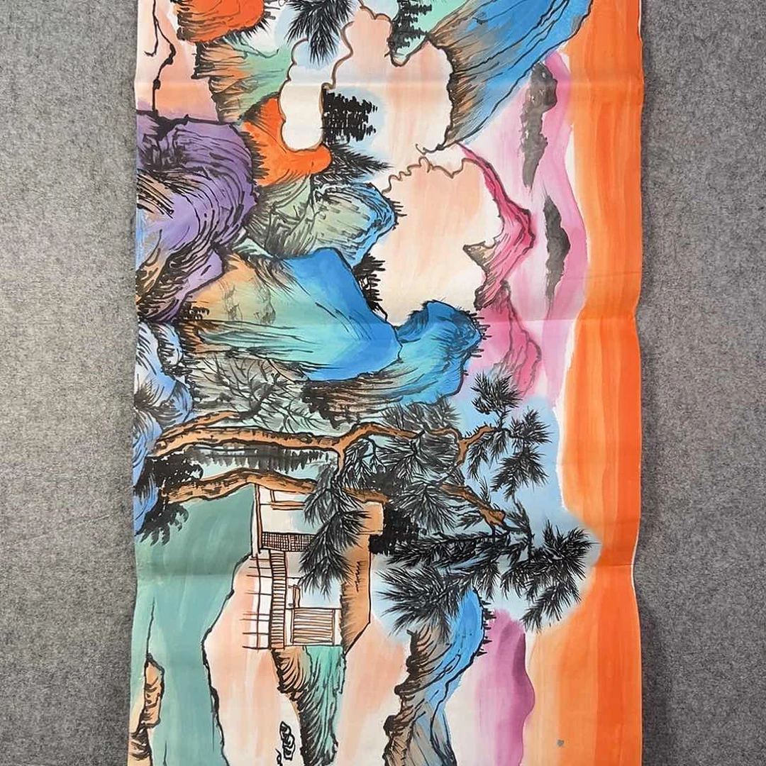 国画447 牡丹等植物生长于这里