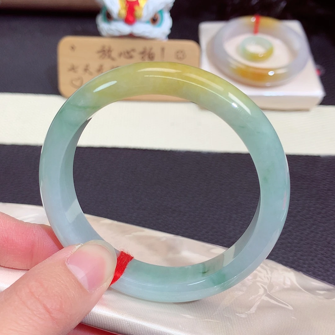 翡翠未镶嵌手镯1273