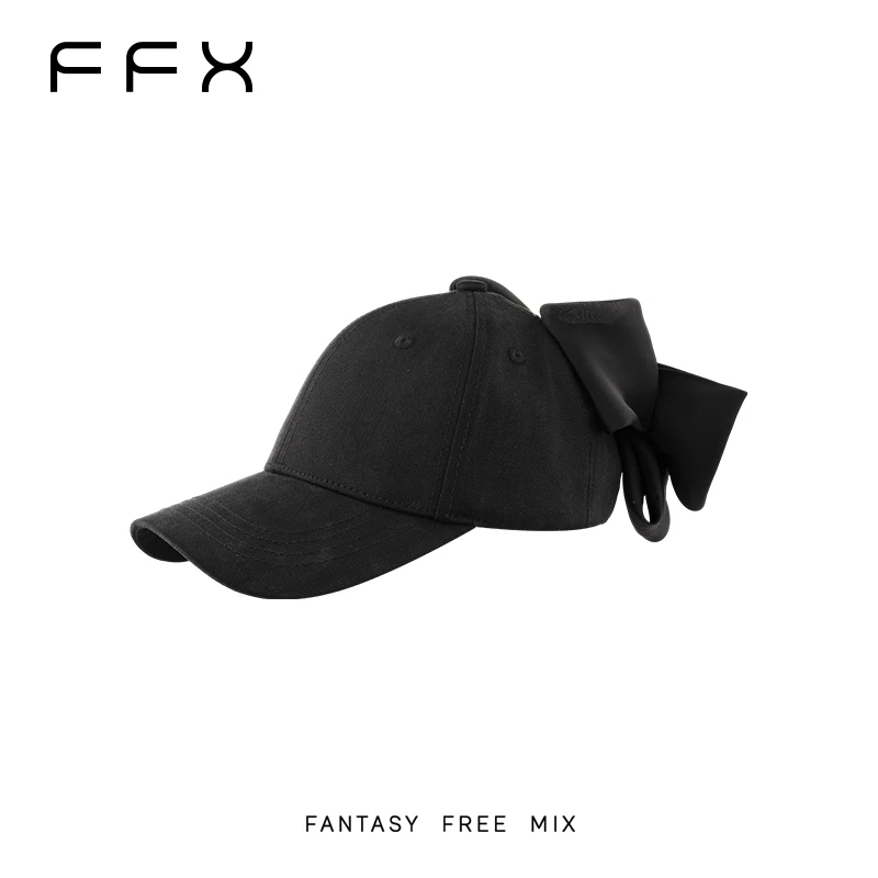 弗弗西FFX【绮梦】立体高颅顶大蝴蝶甜酷时尚棒球帽