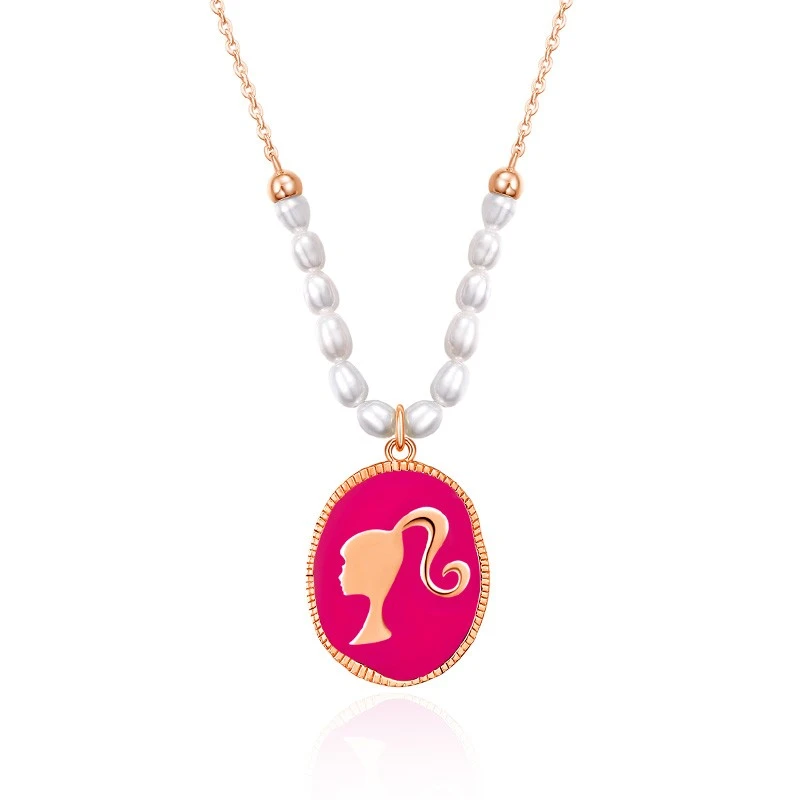 坠链均925银合成锆石 IME【Barbie芭比联名 官方正品】B0059