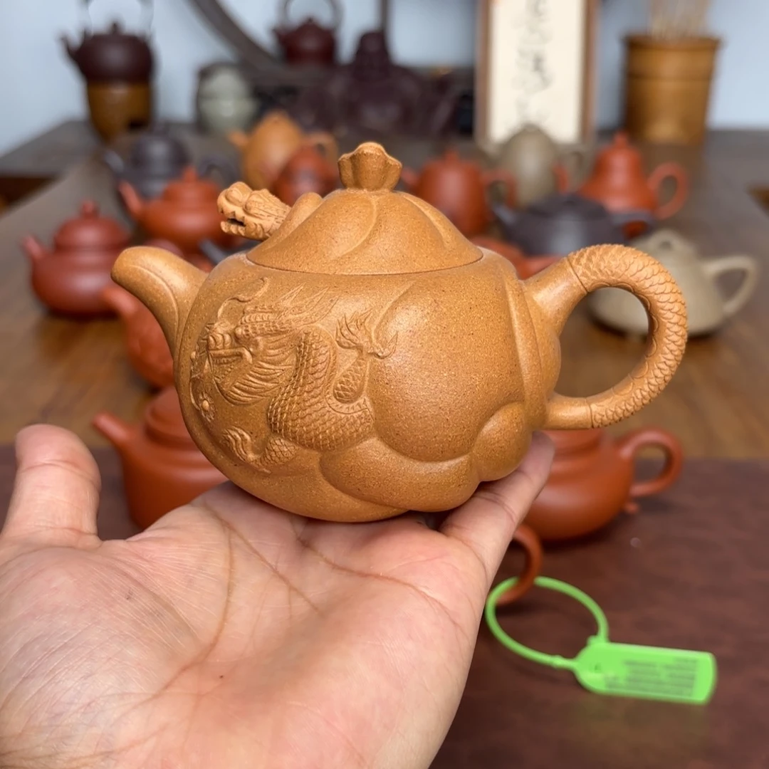 茶壶紫砂T*M鱼化龙