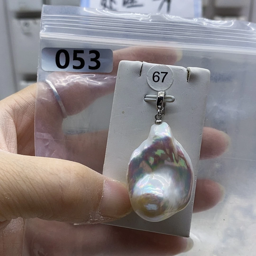 颈饰合金淡水珍珠