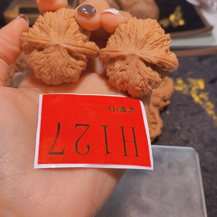 吊坠文玩核桃磨盘43
