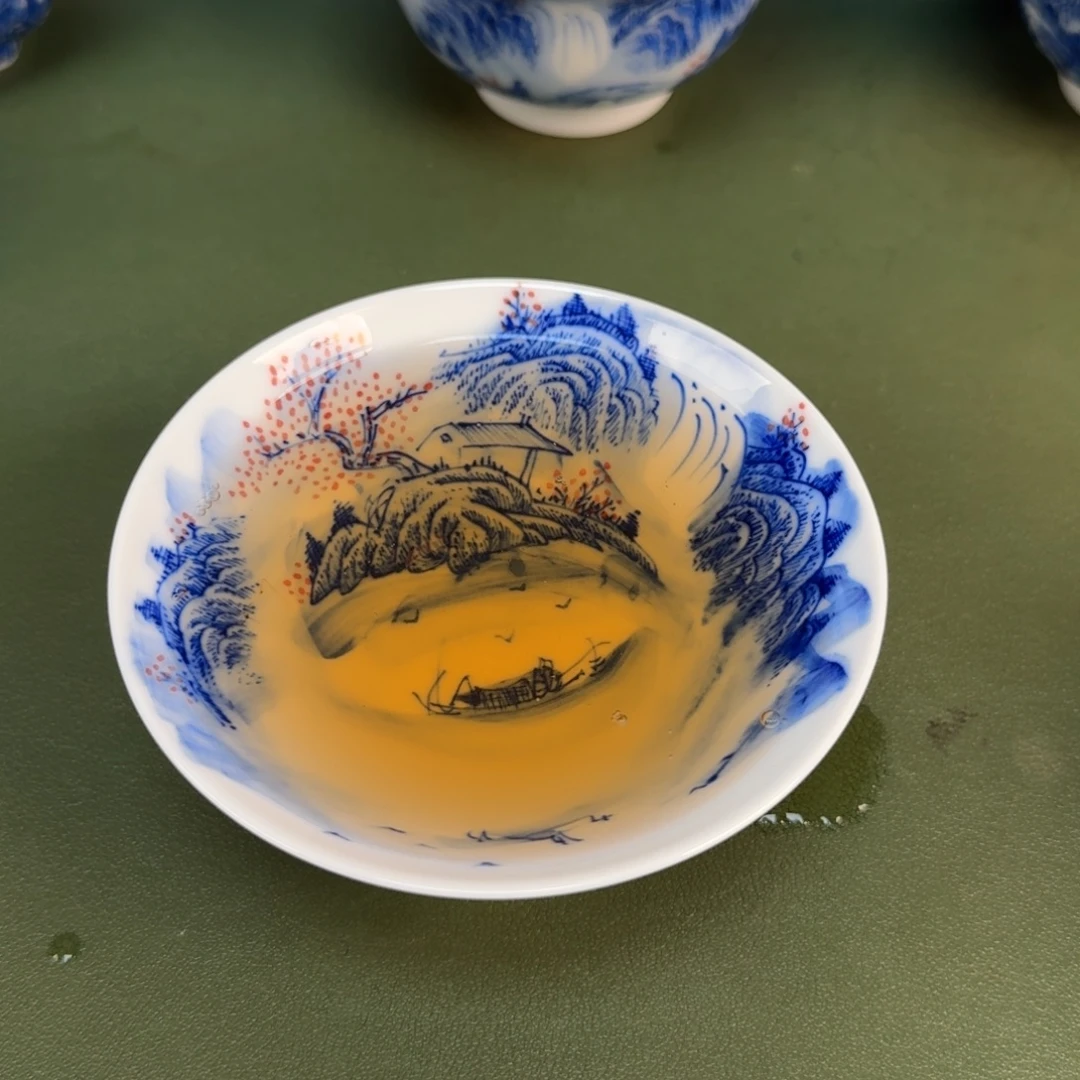 景德镇纯手绘茶具圆圆231
