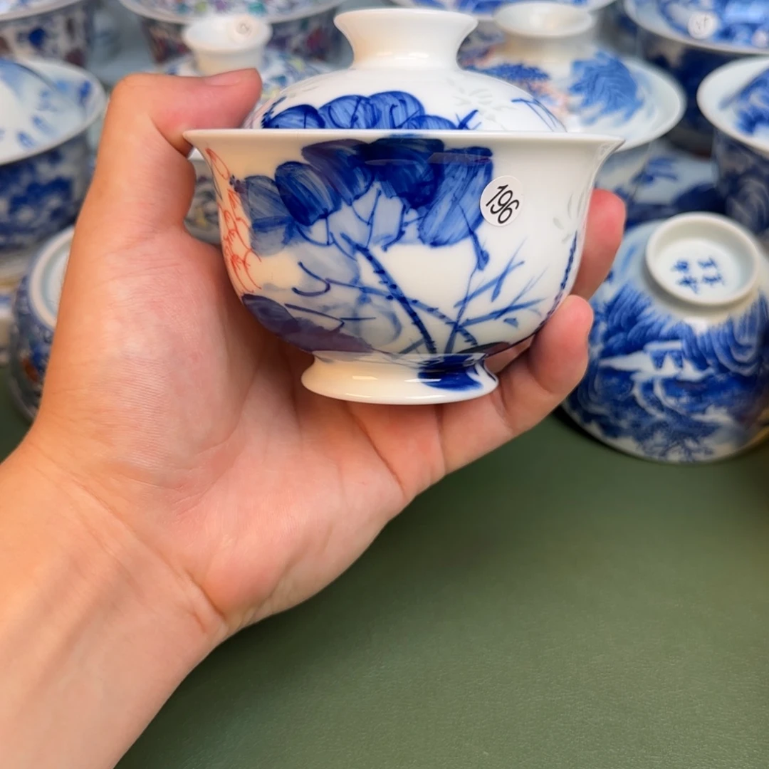 彦祖纯手工手绘茶具196