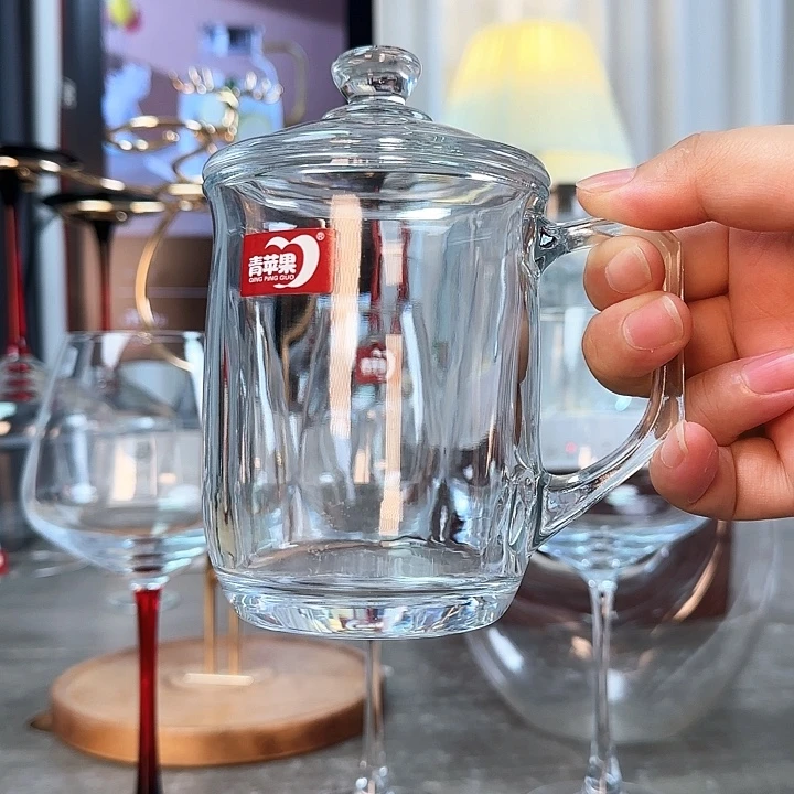 水晶玻璃盖子款380毫升2只