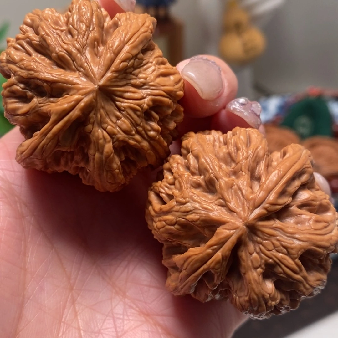 把件文玩核桃44尺寸粗筋