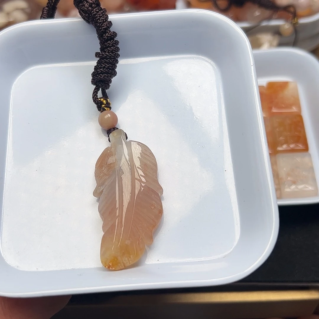 玛瑙/玉髓珠宝半成品未镶嵌莓**～