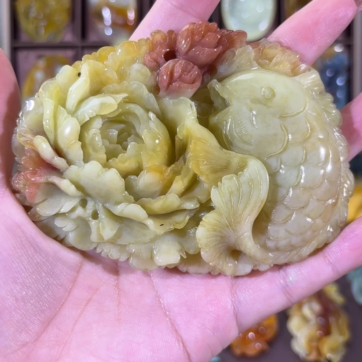 未镶嵌蛇纹石玉颈饰
