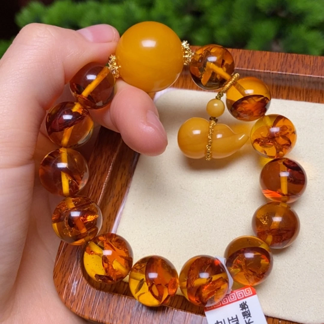 【闪购商品】手链蜜蜡未镶嵌手串