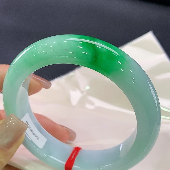 未镶嵌手镯翡翠正圈59-60轮胎