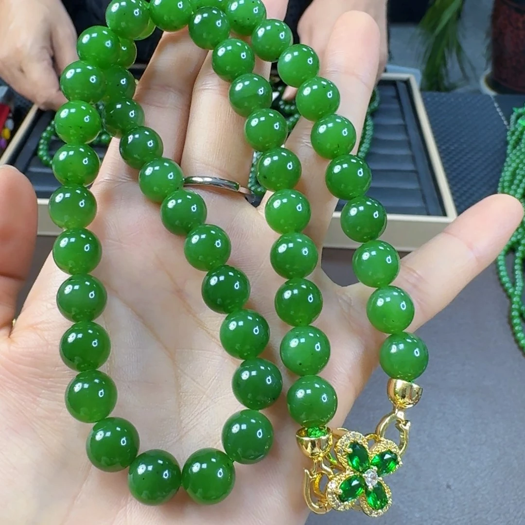 颈饰未镶嵌和田玉（碧玉）卡10