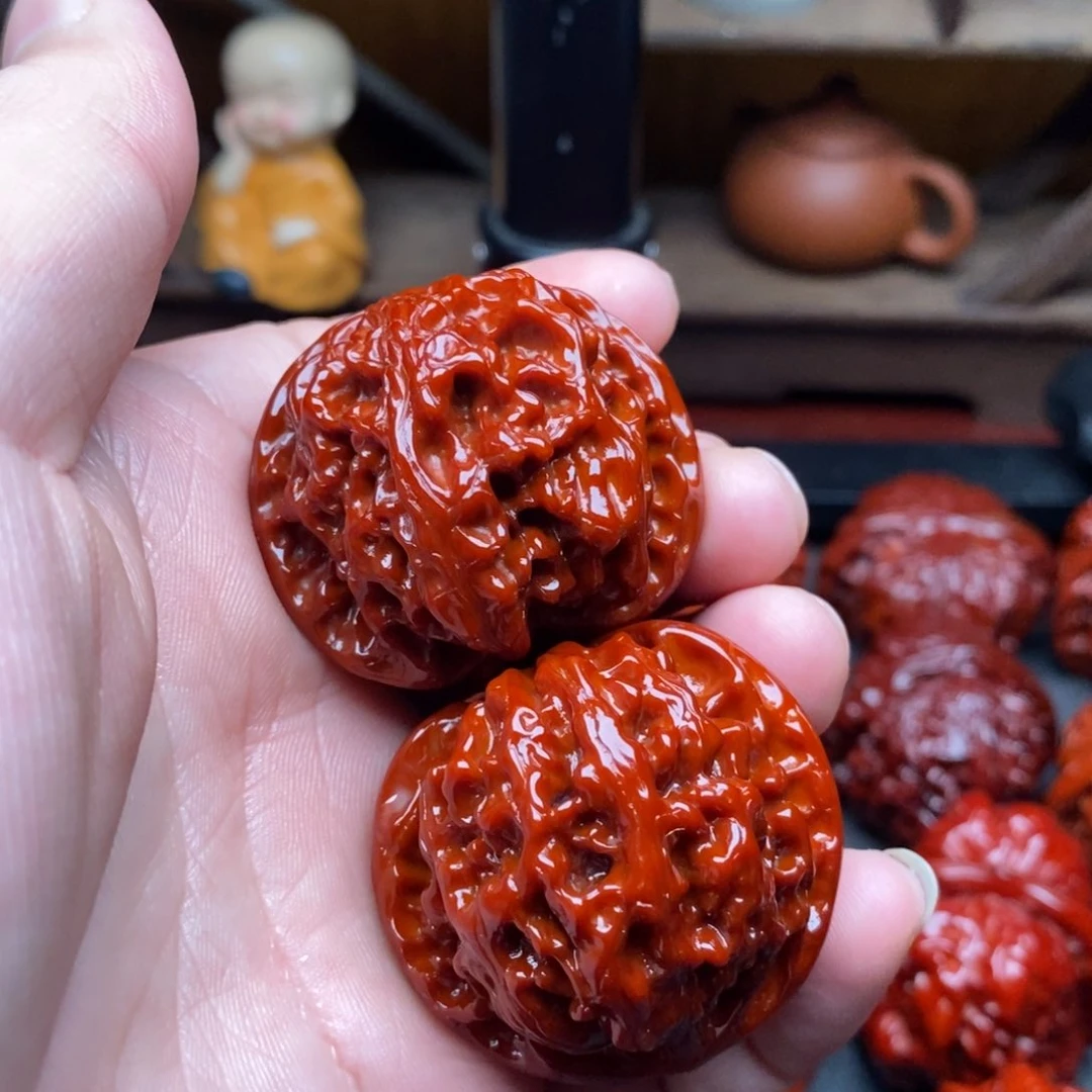 吊坠文玩核桃40苹果