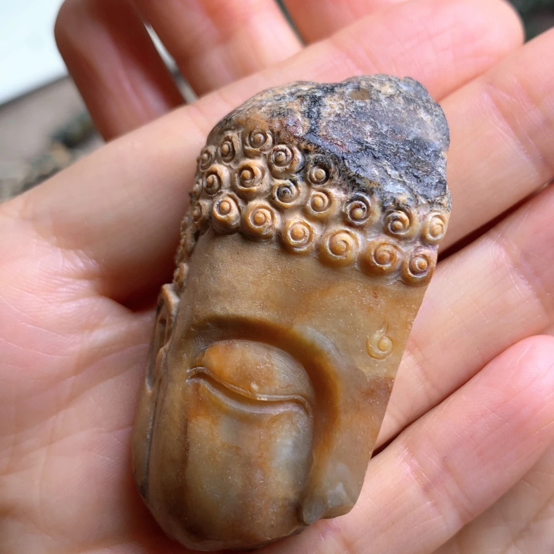 岫岩河磨玉（透闪石质玉）未镶嵌挂件