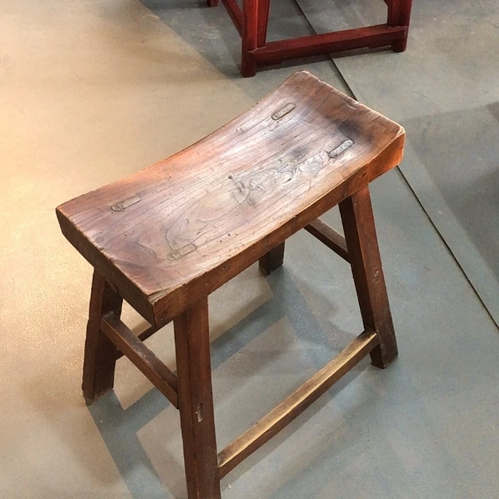 元宝凳子老榆木材质