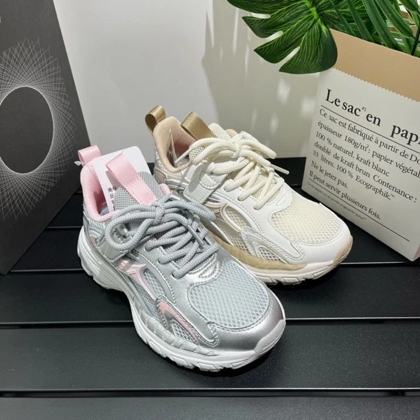 永高人夏季新款女童运动鞋透气魔术贴鞋带固定休闲鞋中童