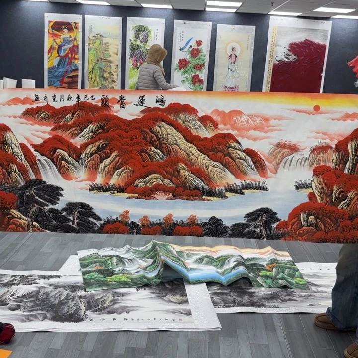 字画等多种形式的艺术作品