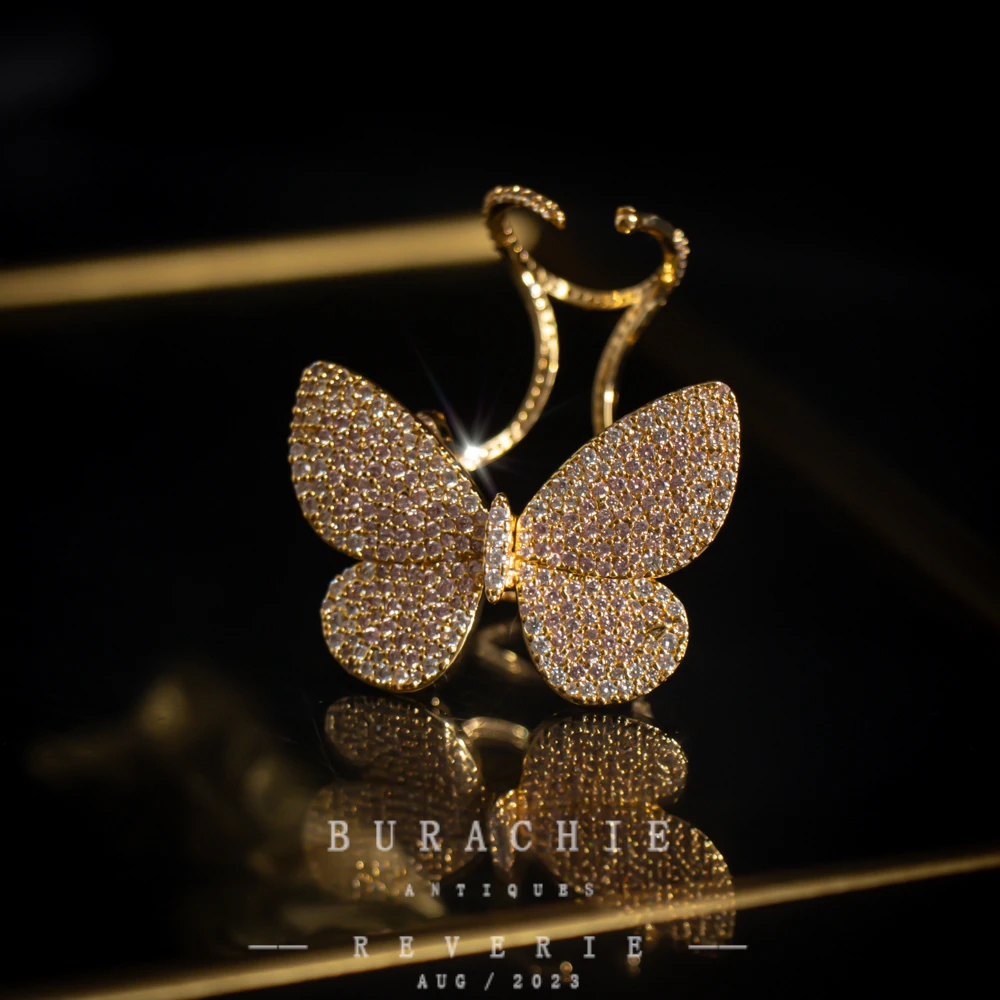 铜合金仿水晶戒指 【9256】周年珍藏英｜经典原标克拉款CrownFrett