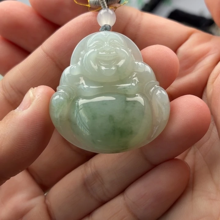 翡翠未镶嵌颈饰天然翡翠a货