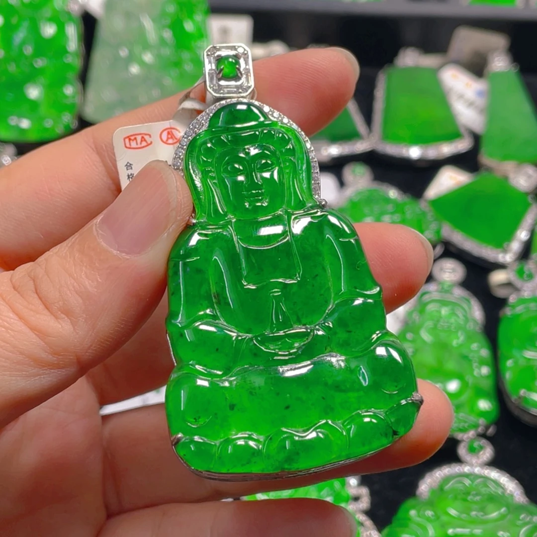 吊坠(不含链)未镶嵌翡翠