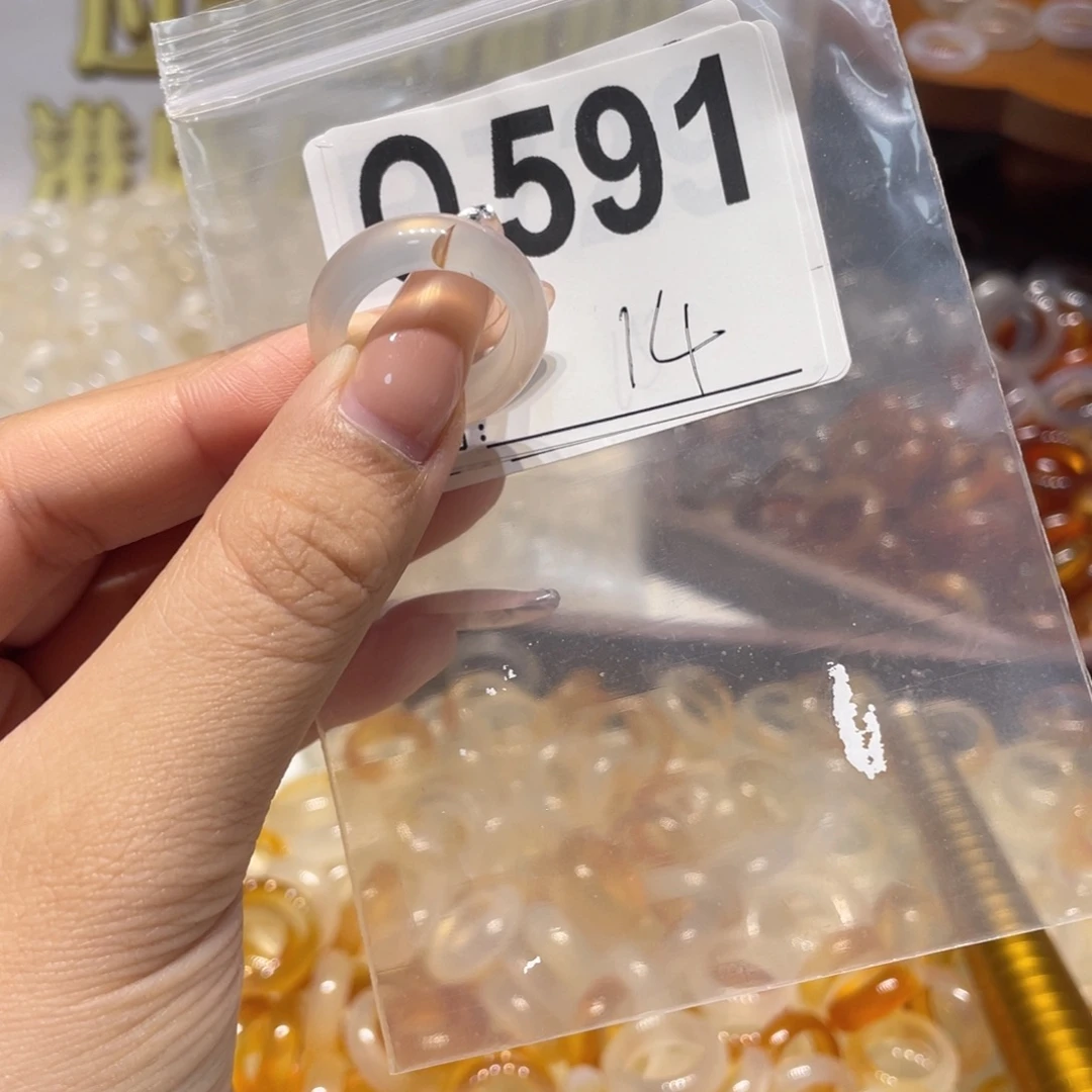 未镶嵌戒指玛瑙/玉髓591