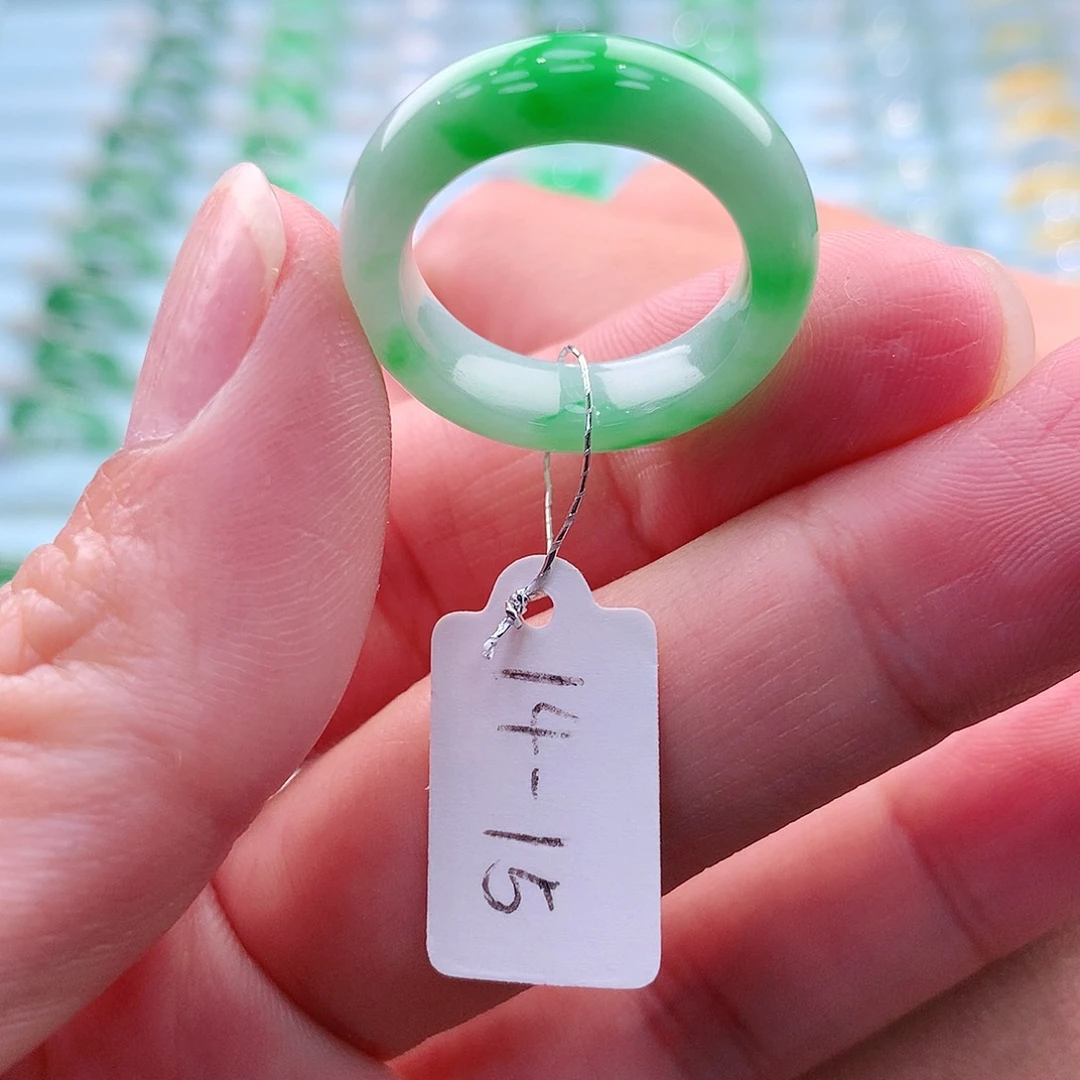 未镶嵌戒指翡翠A货缅甸翡翠