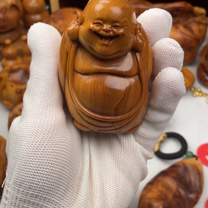 沈***生木太行精品乐乐摆件