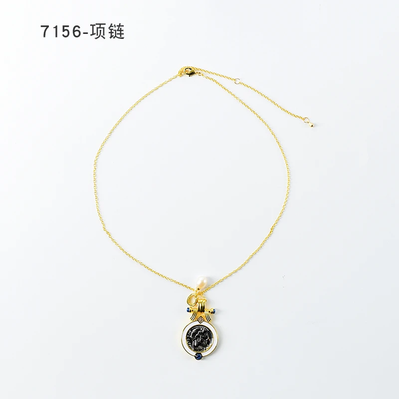 镀K金  REGIS  项链~7156