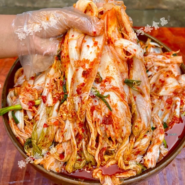 杨巧妹酸辣白菜江西中式辣白菜纯手工制作即食美食酱腌菜下饭菜