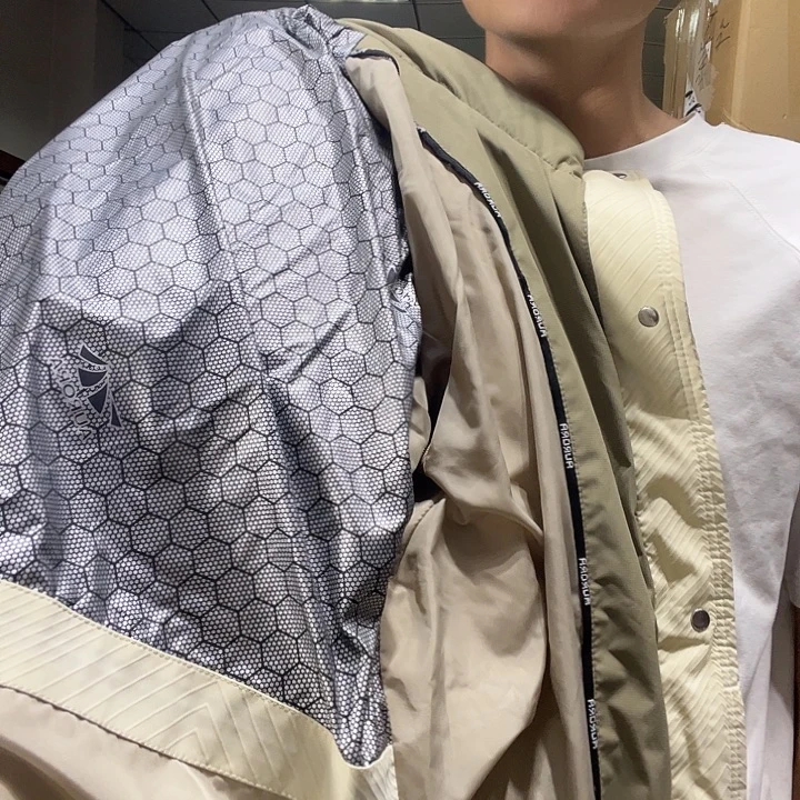 咖色男士短款鹅170码