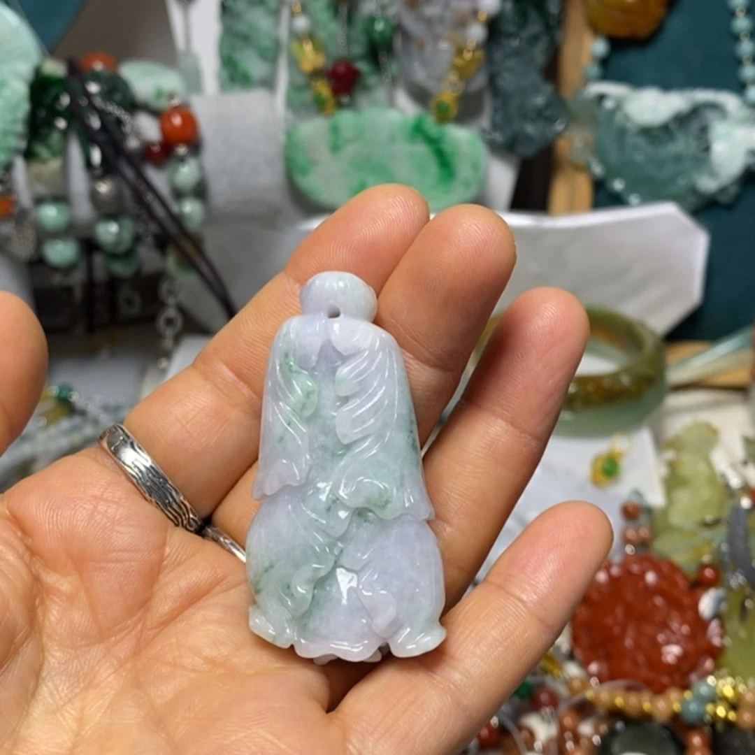 【闪购商品】翡翠吊坠(赠链)未镶嵌