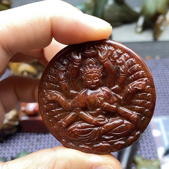 未镶嵌蛇纹石玉颈饰