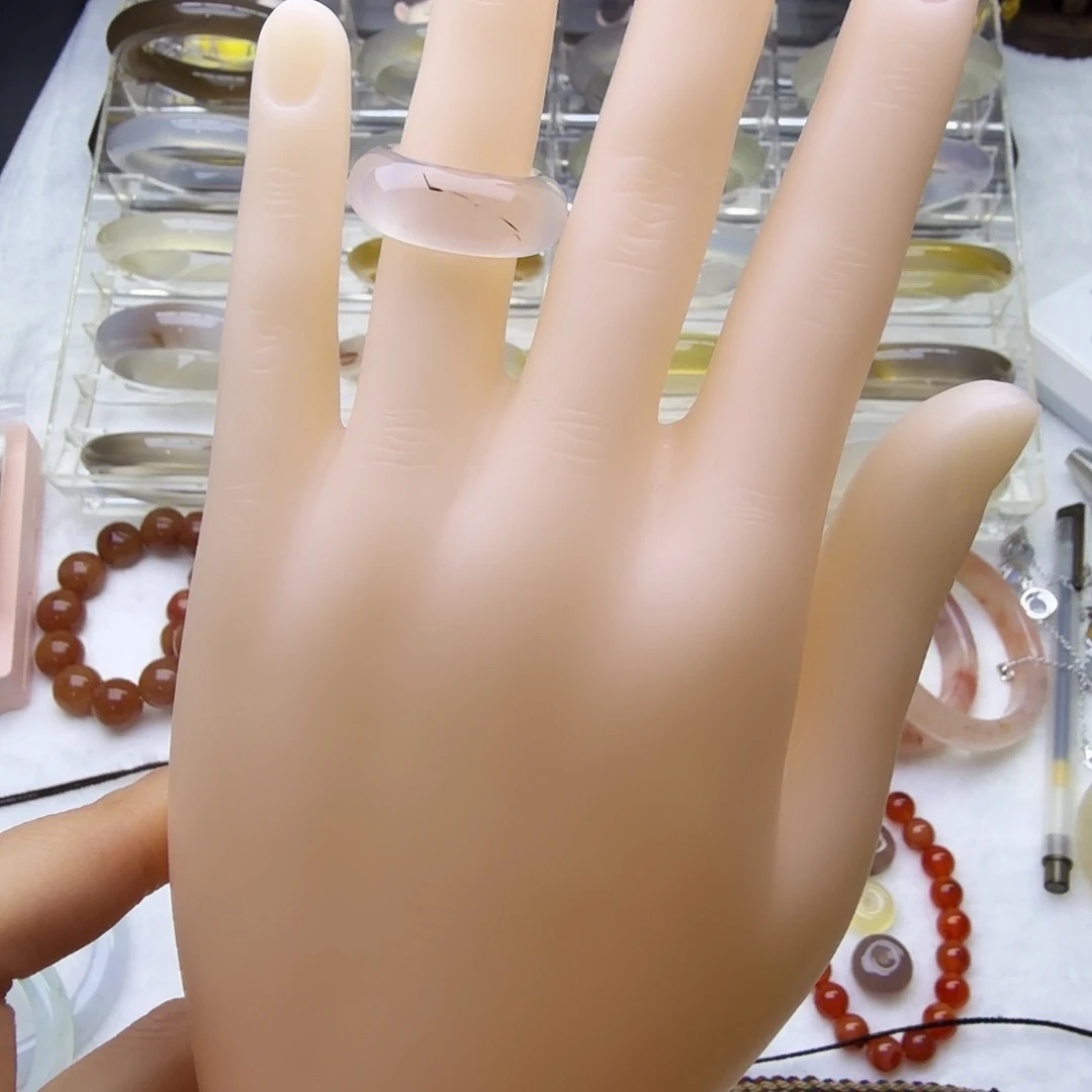 玛瑙/玉髓未镶嵌戒指